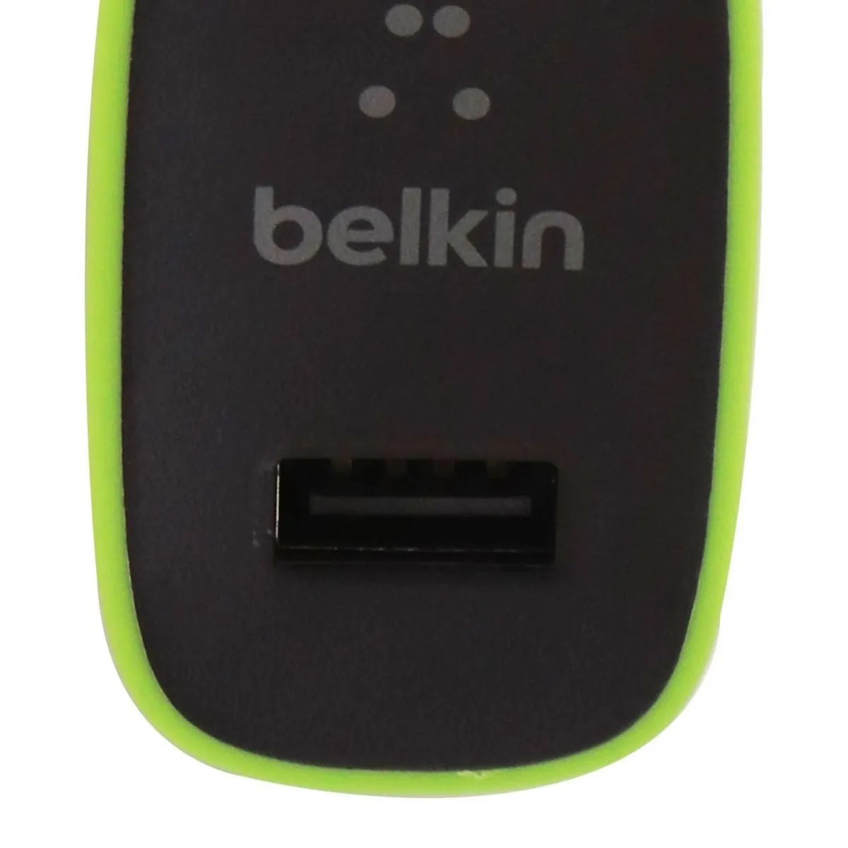 Belkin 2.1-Amp Wall Adapter with Single USB Port - Black/Green