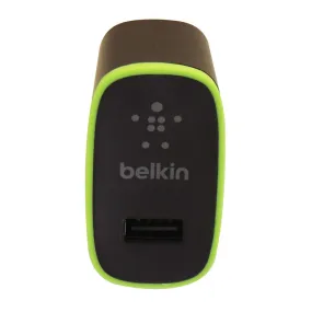 Belkin 2.1-Amp Wall Adapter with Single USB Port - Black/Green