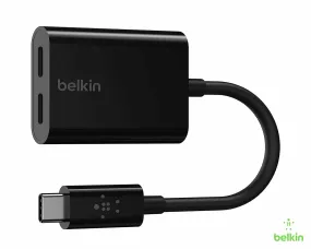 Belkin CONNECT Type C Audio   Charge Adapter (USB C)