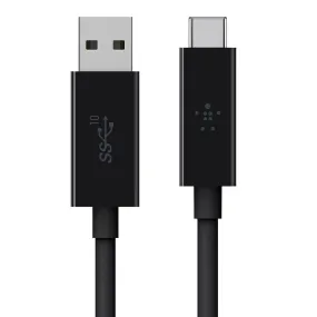 Belkin USB 3.1 Type C C to - USB A 10GBPS 3A 1 meter Black