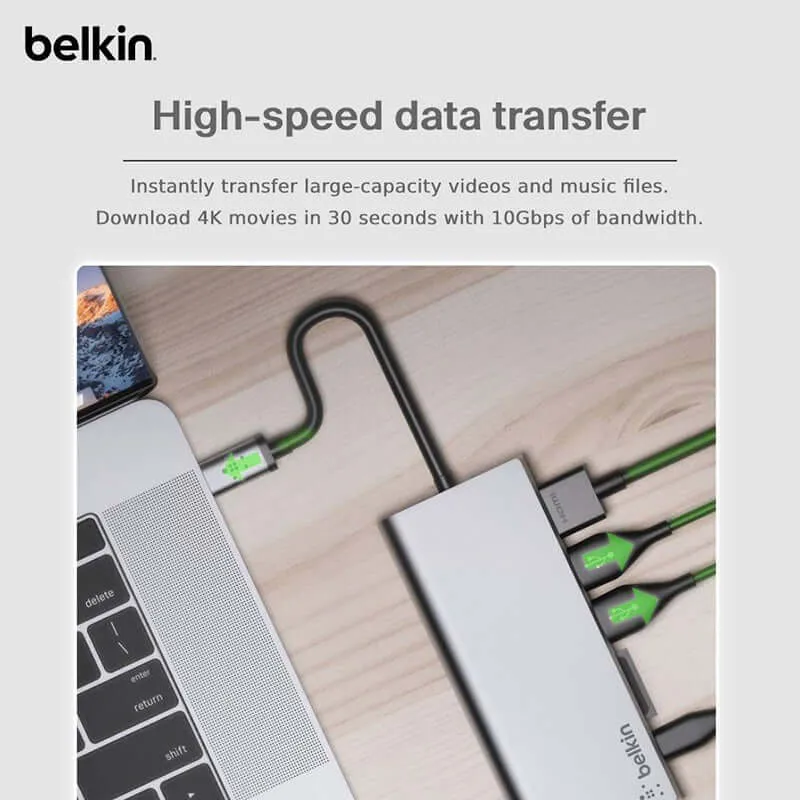 Belkin USB-C® 7-in-1 Multiport Adapter