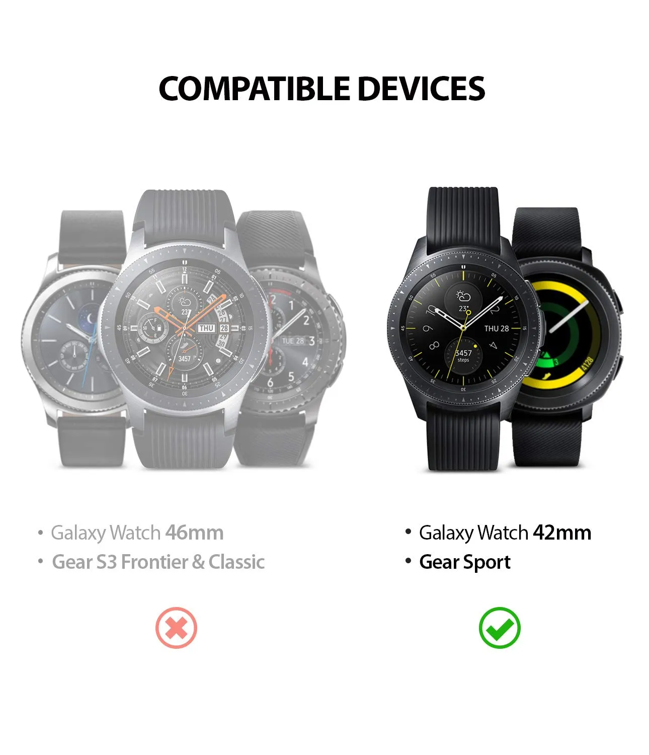 Bezel Styling for Galaxy Watch [42mm] - GW-42-04