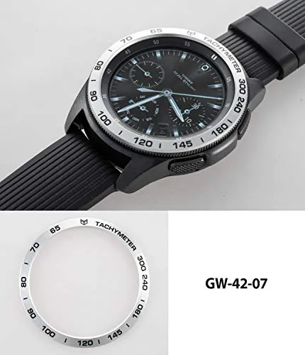 Bezel Styling for Galaxy Watch [42mm]  -  GW-42-07  [Stainless Steel]