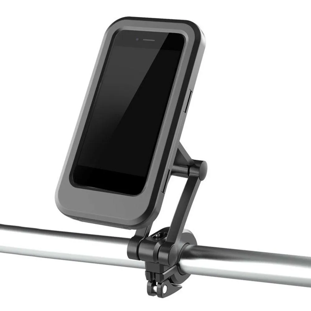 Bicycle Phone Holder Lightweight ABS Phone Mount Adjustable Mobile Phone Support