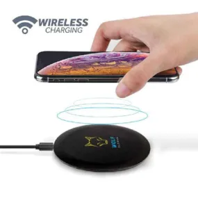 Black Wireless Charger (LED LOGO)