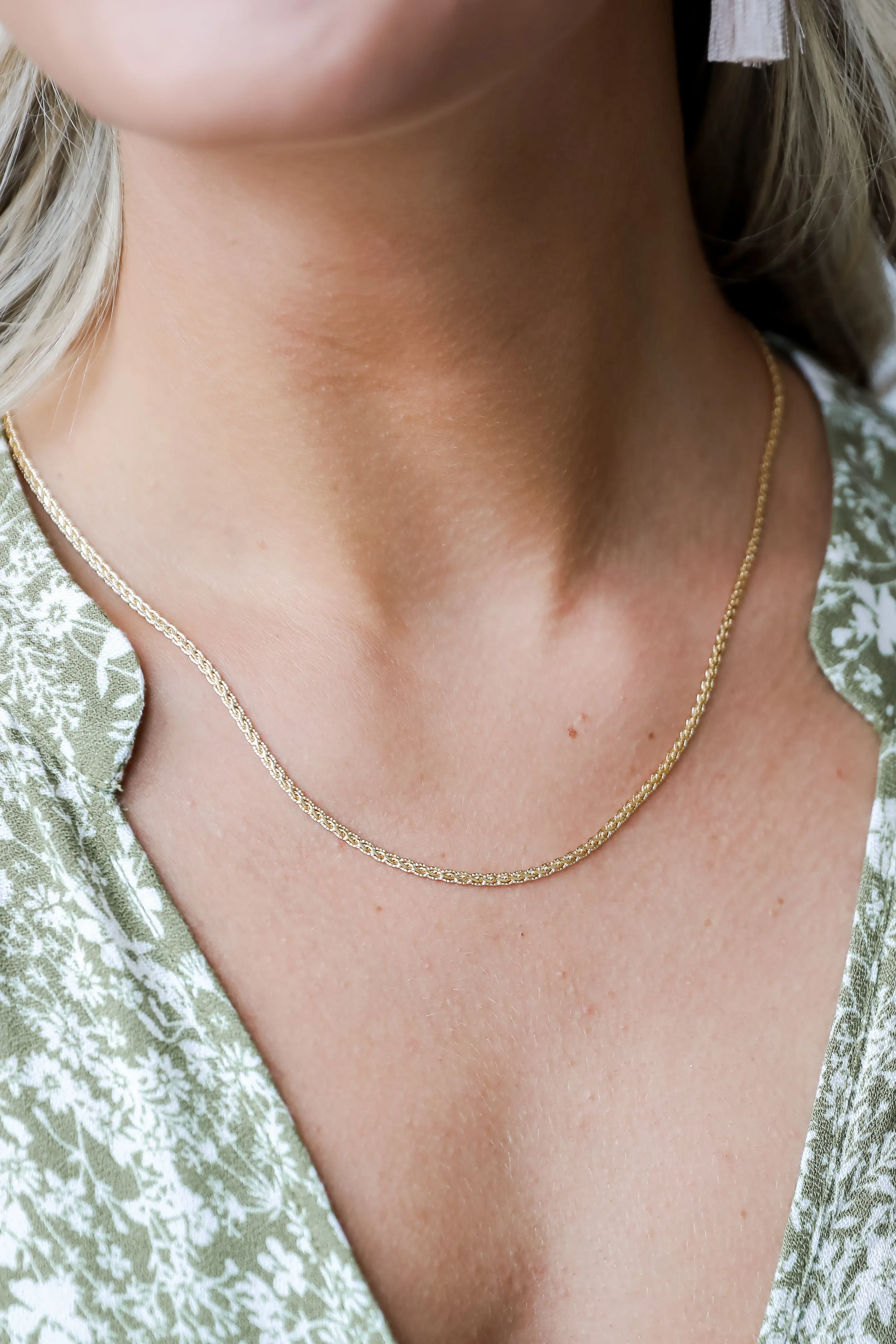 Blaire Gold Chain Necklace