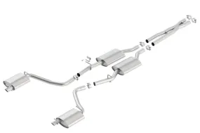 Borla S-Type Cat-Back Exhaust System: Chrysler 300 & Dodge Charger 3.6L V6 2015 - 2024