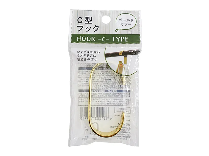 C Type Hook Gold