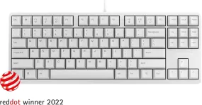 CHERRY G80-3000S TKL 白框無光機械式鍵盤 (黑軸) G80-3830LUAEU-0