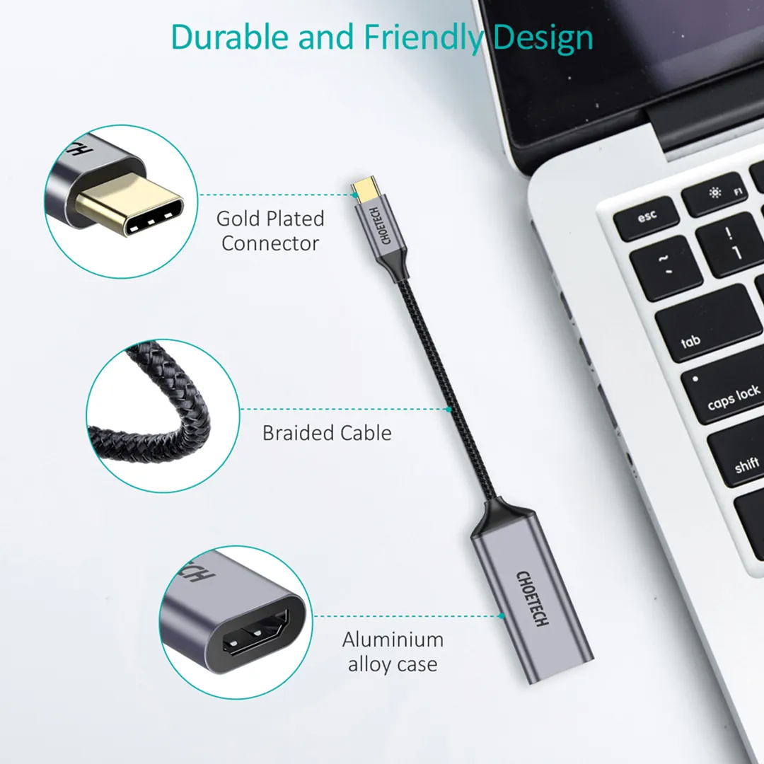 CHOETECH USB-C to 4K HDMI Adapter