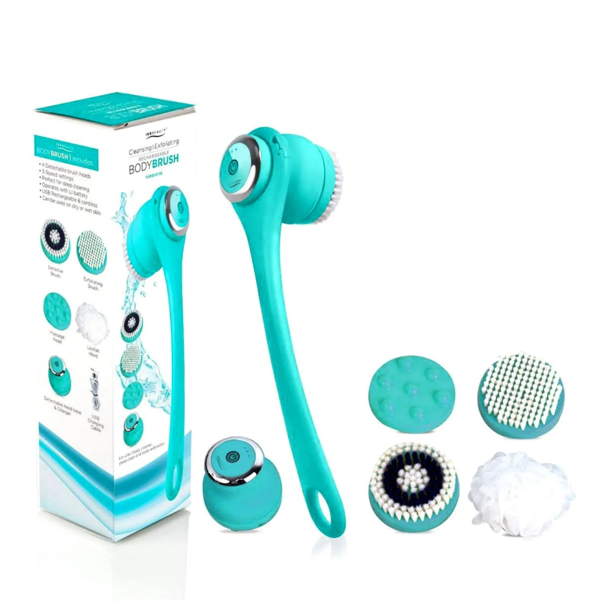 Cleansing & Exfoliating Rechargeable All-in-1 Body Brush