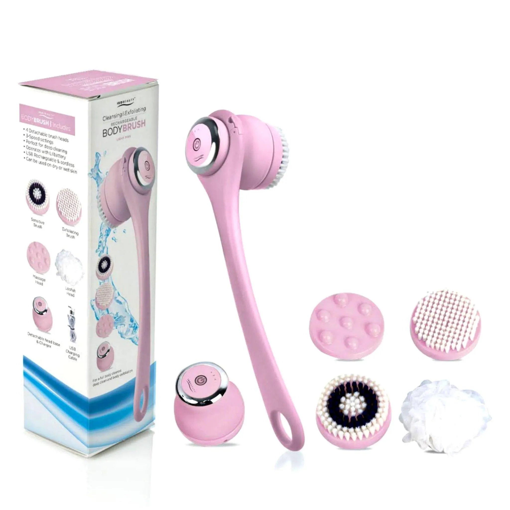 Cleansing & Exfoliating Rechargeable All-in-1 Body Brush