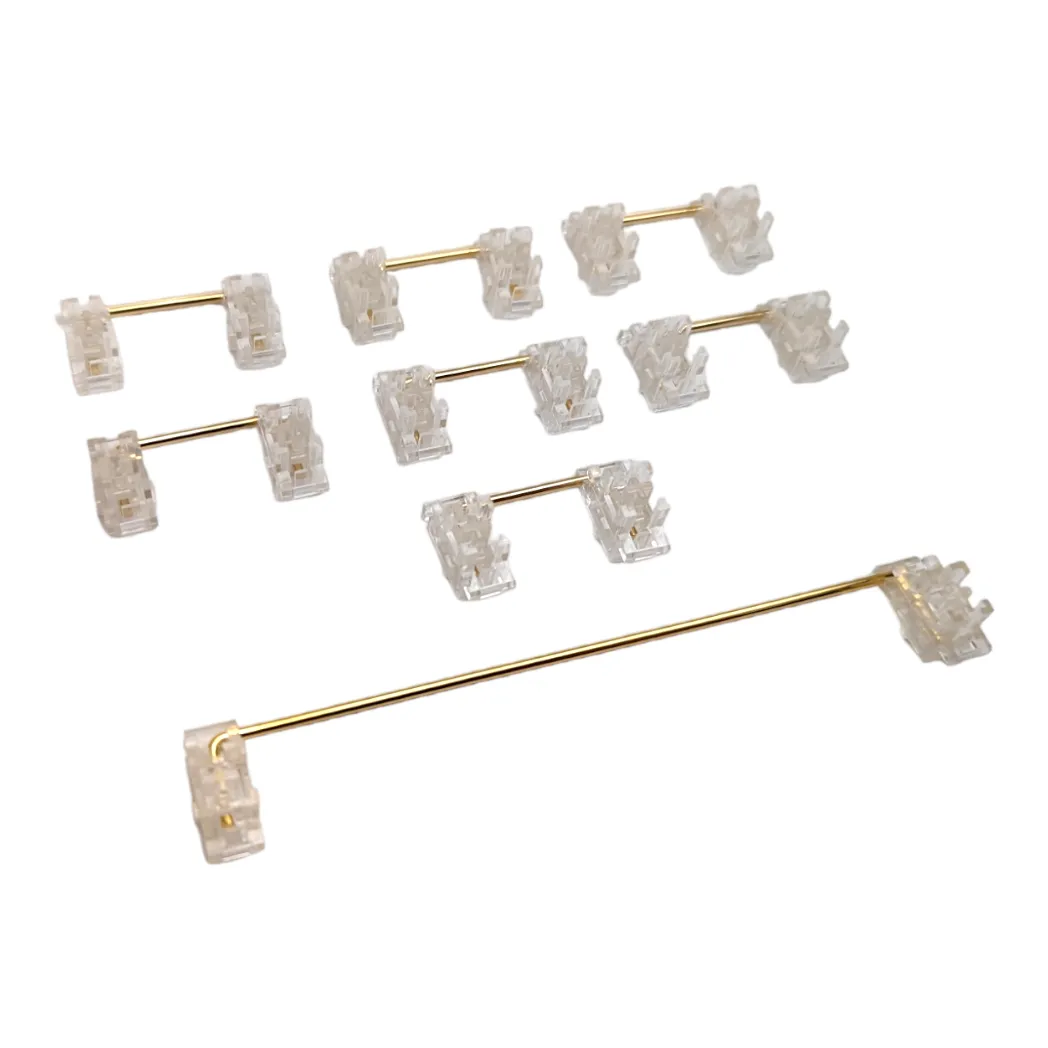 Clear Stabilizer Kit with Gold Plated Wire (Plate mount)