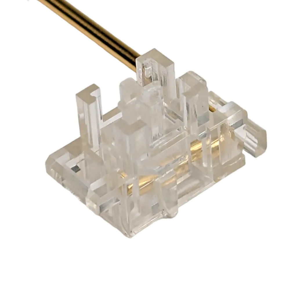 Clear Stabilizer Kit with Gold Plated Wire (Plate mount)