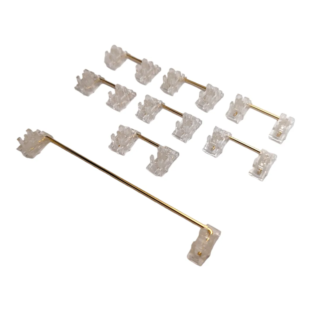 Clear Stabilizer Kit with Gold Plated Wire (Plate mount)