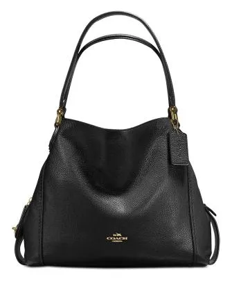 Coach Edie Shoulder Bag 31 in Polished Pebble Leather