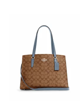 Coach Tatum Carryall In Signature Canvas