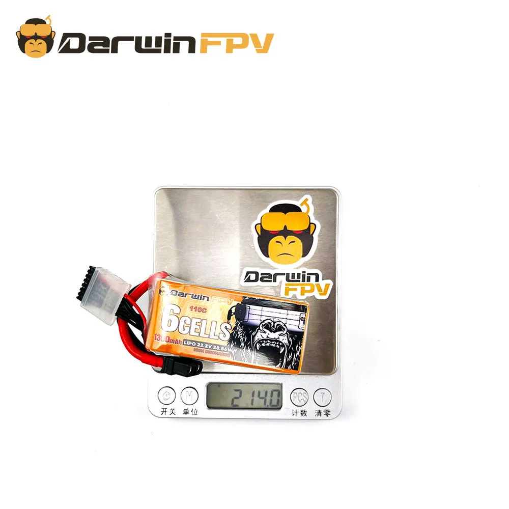 DarwinFPV 6S 1300mAh Lipo Battery