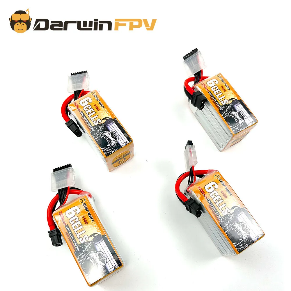 DarwinFPV 6S 1300mAh Lipo Battery