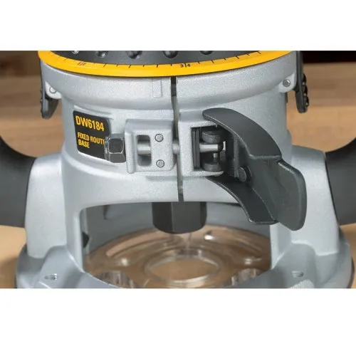 DeWALT DW618K Electronic Variable Speed Fixed Base Router Tool w/ Soft Start Kit