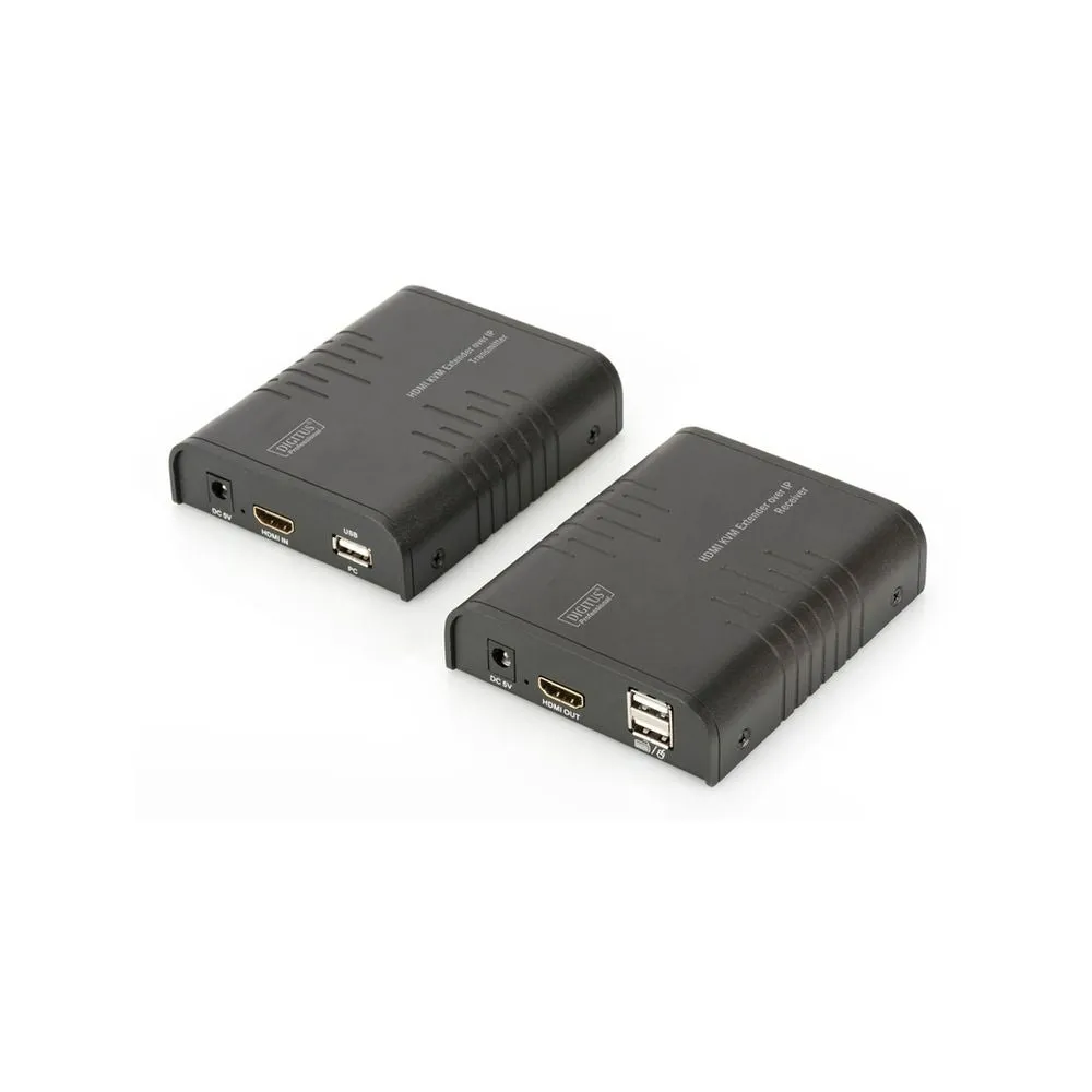 Digitus Ds-55202 Hdmi Ip Kvm-Extender Set Fullhd/60Hz 120M