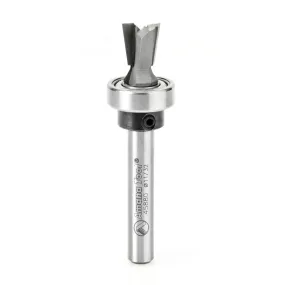 Dovetail Router Bit | 7°x 11⁄32 Dia x 3⁄8 x 1⁄4" Shank with Upper BB | 45880 | 738685458808