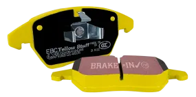 EBC Yellowstuff Brake Pads Dodge Charger SRT Hellcat 6.2L Supercharged (16-21) Fast Street Performance - Front or Rear