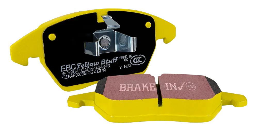 EBC Yellowstuff Brake Pads Dodge Charger SRT Hellcat 6.2L Supercharged (16-21) Fast Street Performance - Front or Rear