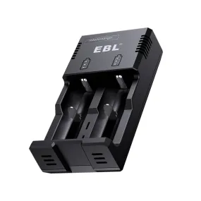 EBL 992 Smart Rapid Battery Charger for 3.7V Li-ion/Ni-MH Ni-Cd AA AAA C Batteries