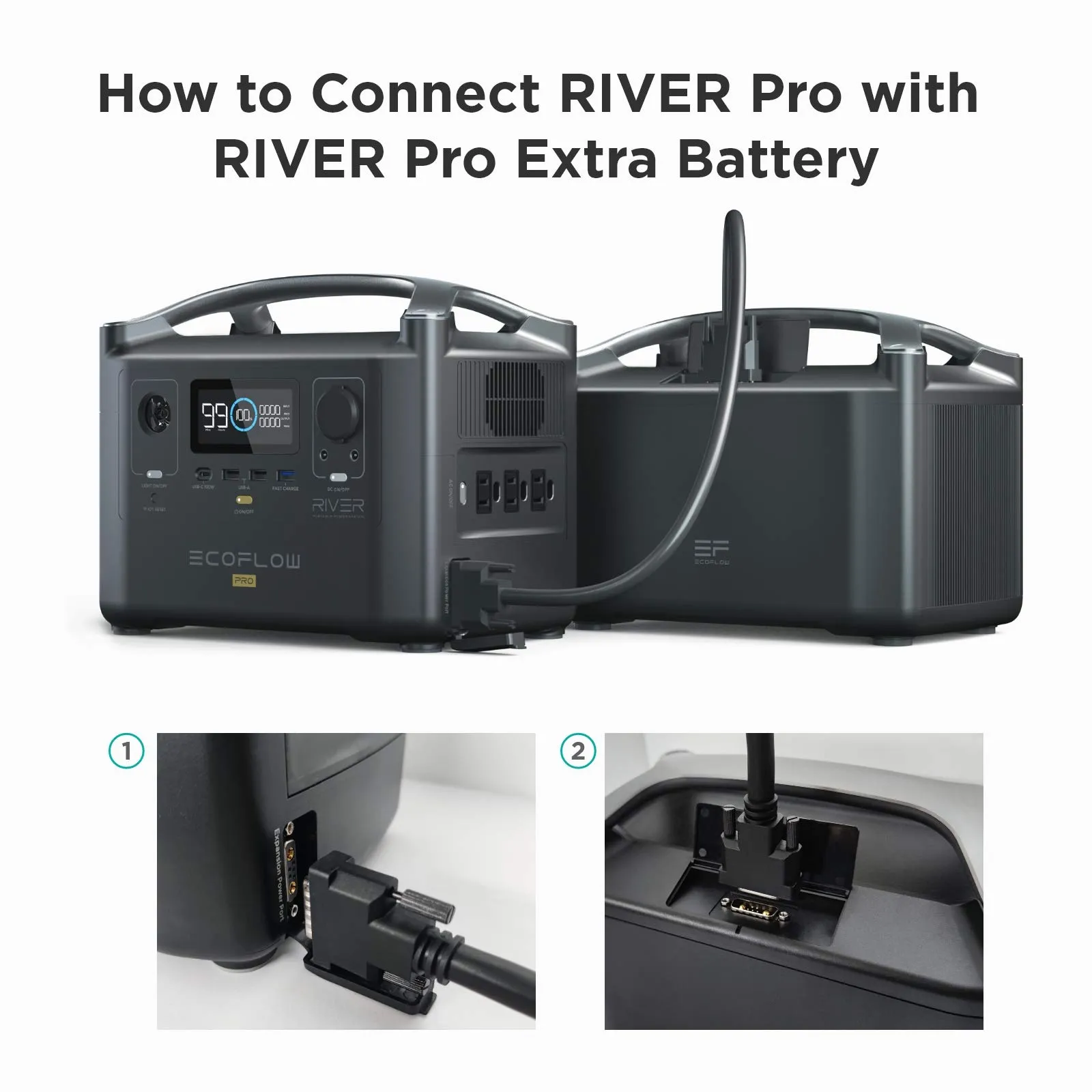 EcoFlow River Pro Extra Battery