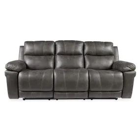 Erlangen Power Reclining Sofa With Power Headrest - Midnight