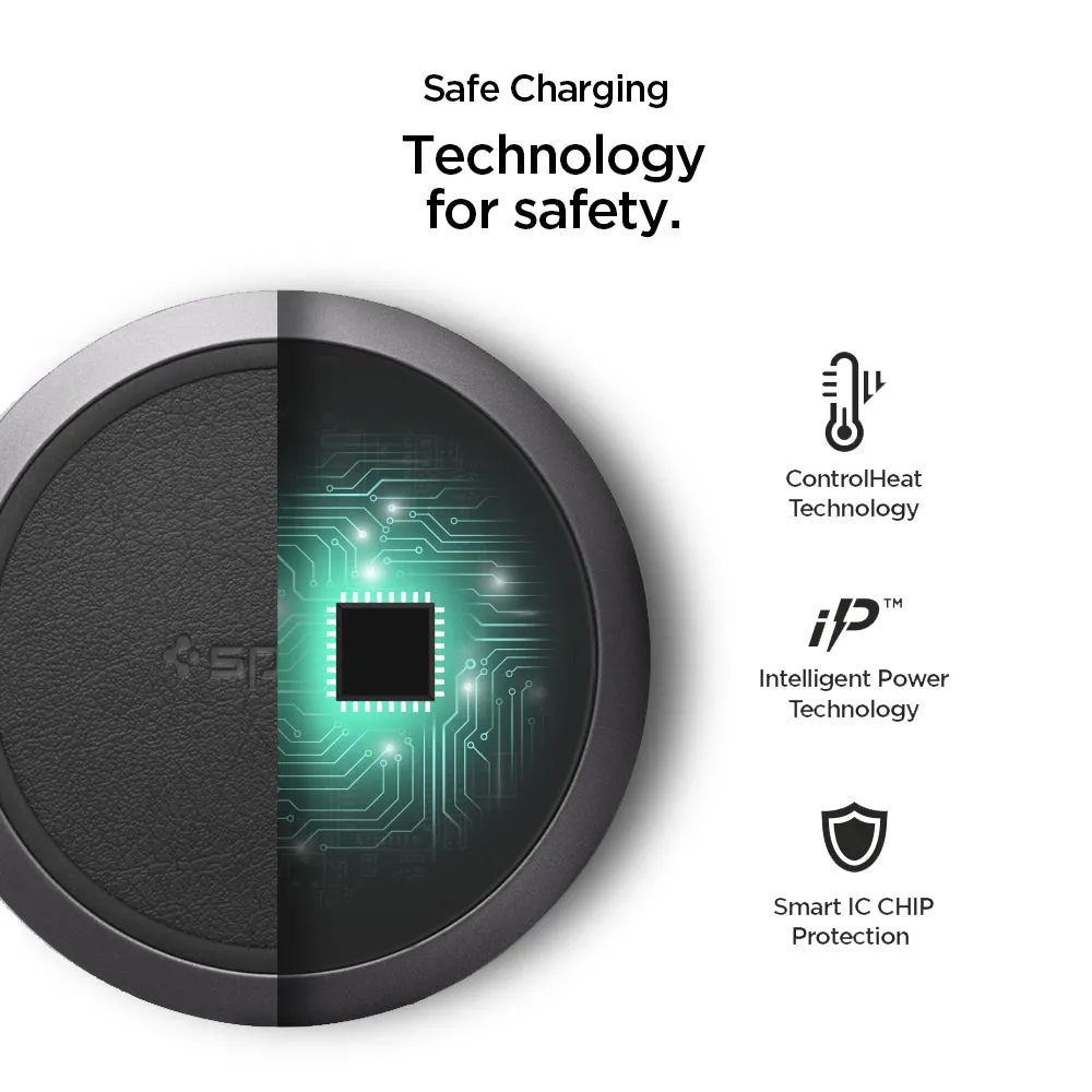 Essential® Leather Designed 10W Wireless Charger | F308W