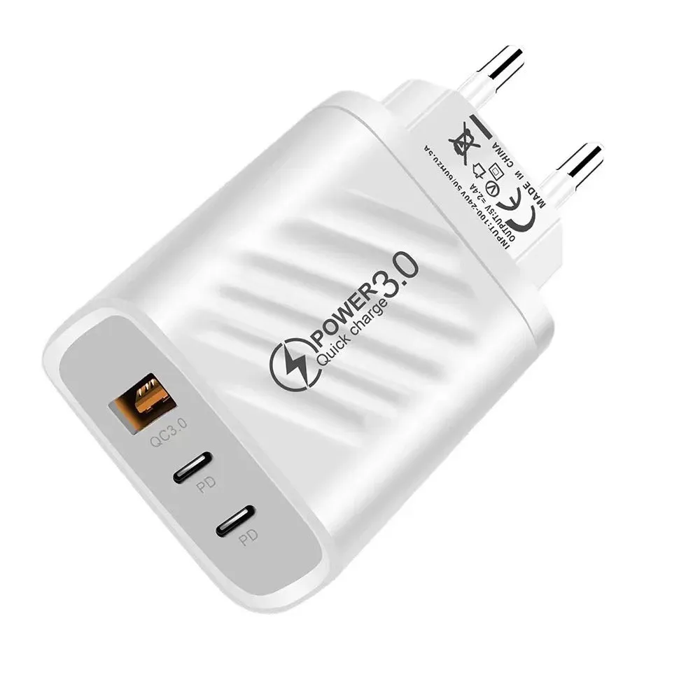 Eu 2 pin charger fast charge 20W