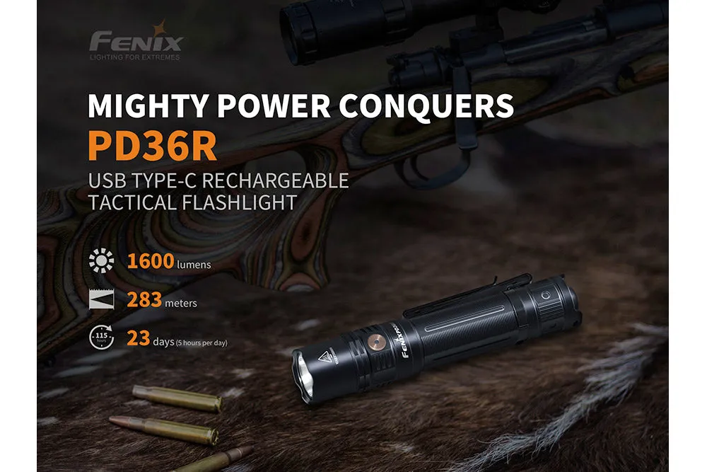 Fenix PD36R Tactical LED Flashlight - Discontinued