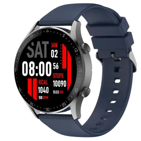 Fire-Boltt SmartWatch Talk 2 BSW042 Bluetooth Calling Smartwatch with Dual Button, Hands On Voice Assistance, 120 Sports Modes, in Built Mic & Speaker with IP68 Rating (Navy Blue)