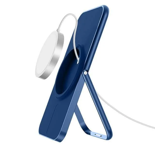 Foldable Slim Magnetic Wireless Charger Stand For iPhone 12