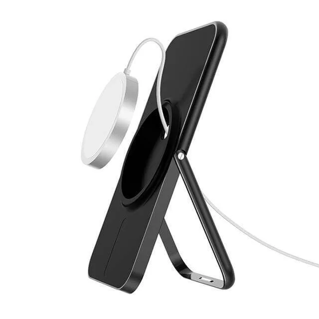 Foldable Slim Magnetic Wireless Charger Stand For iPhone 12