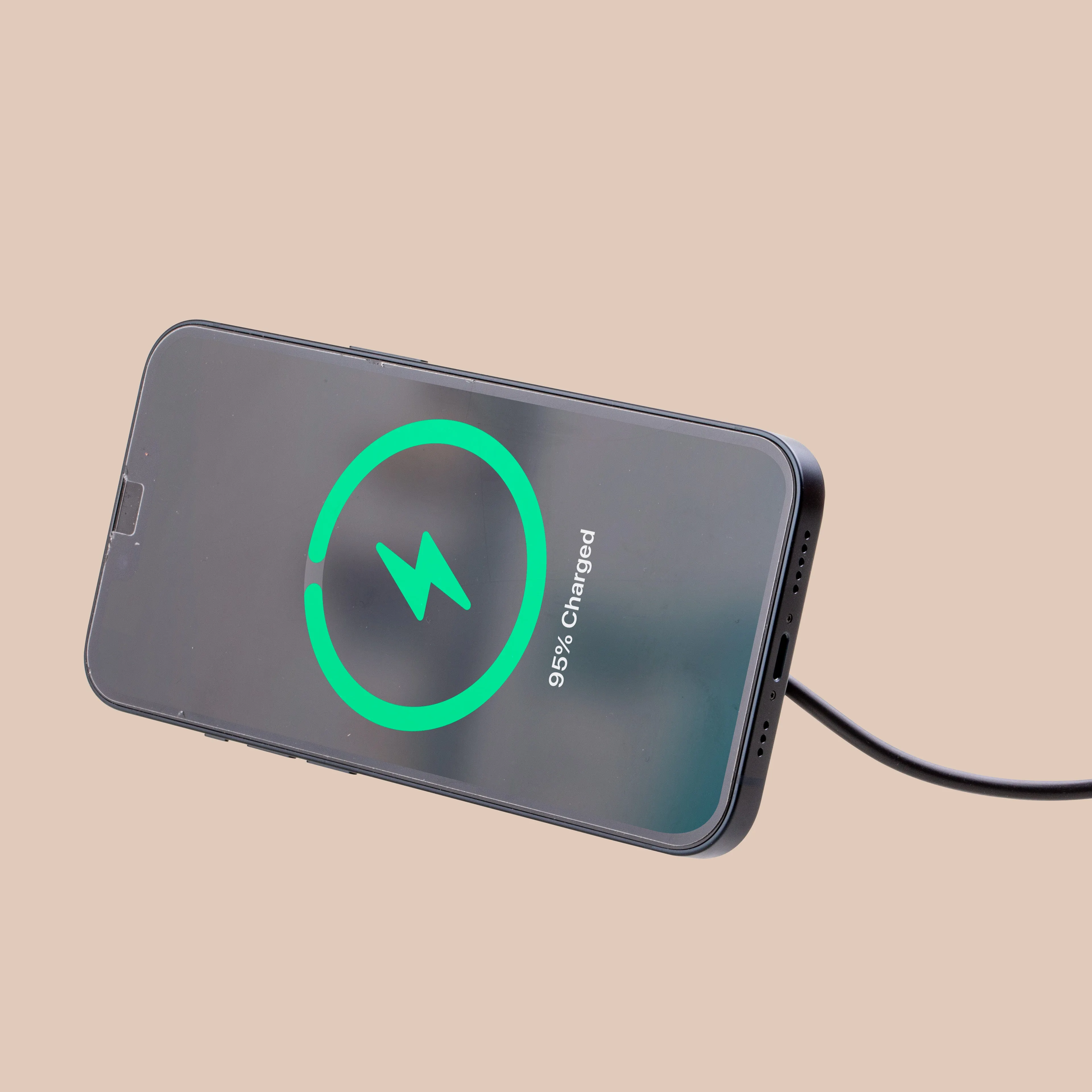 Forest Green Topographic Wireless Charger