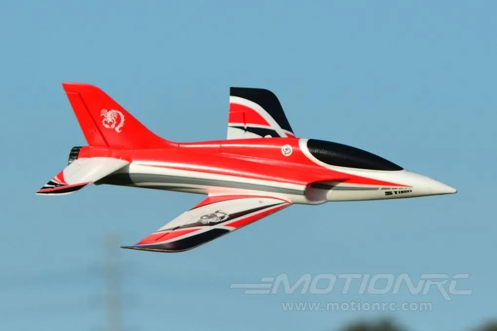 Freewing Stinger High Performance 4S Red 64mm EDF Jet - PNP