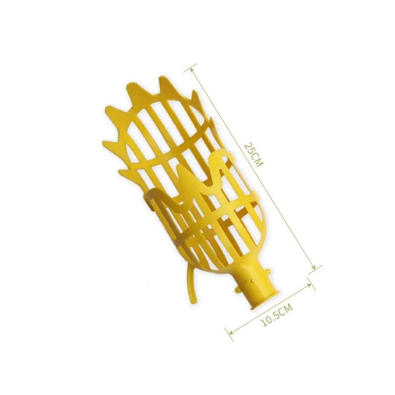 Garden Basket Fruit Picker Head Plastic Fruit Picking Tool High-altitude Fruit Picker Picking Loquat Picking Bayberry Tool