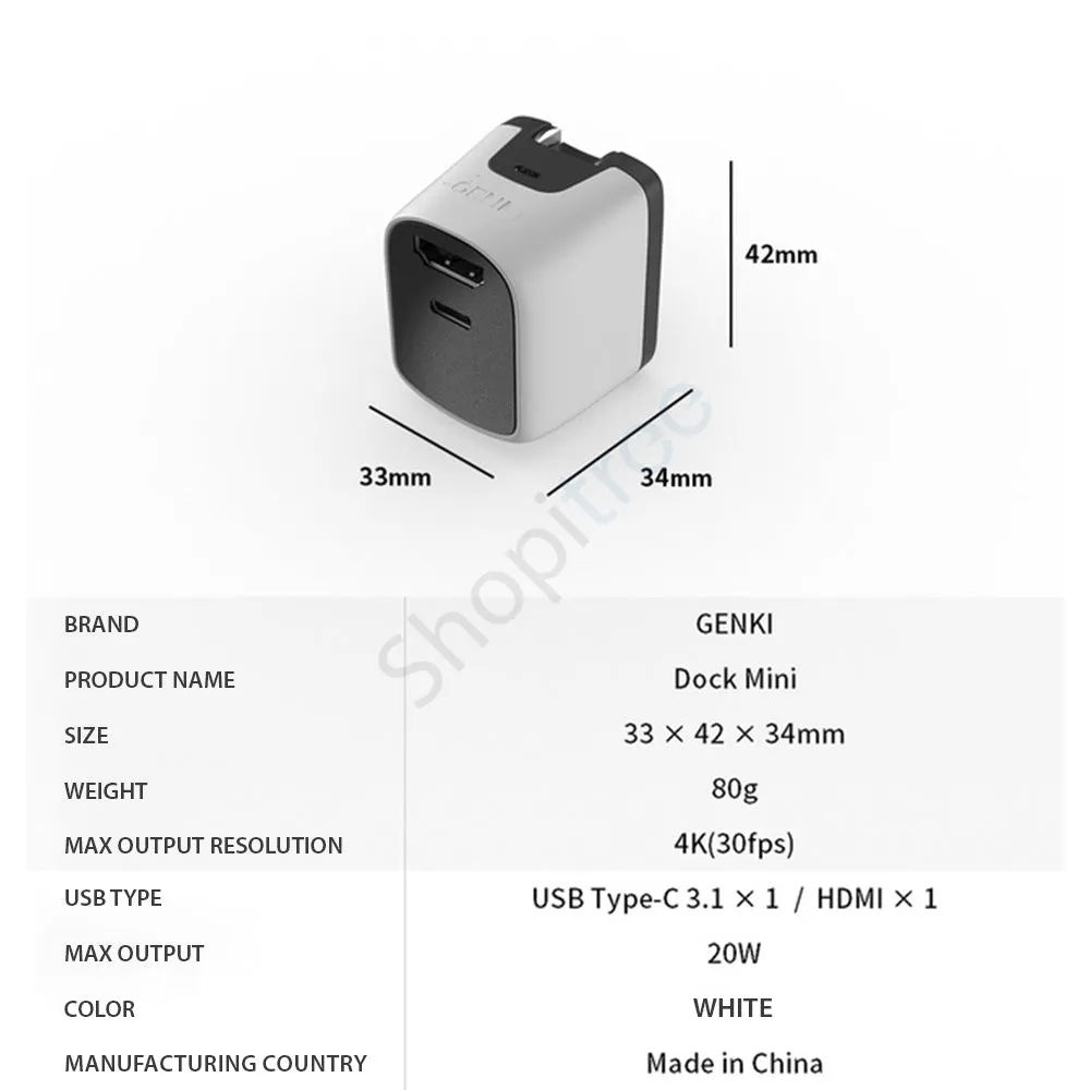 Genki Covert Dock Mini