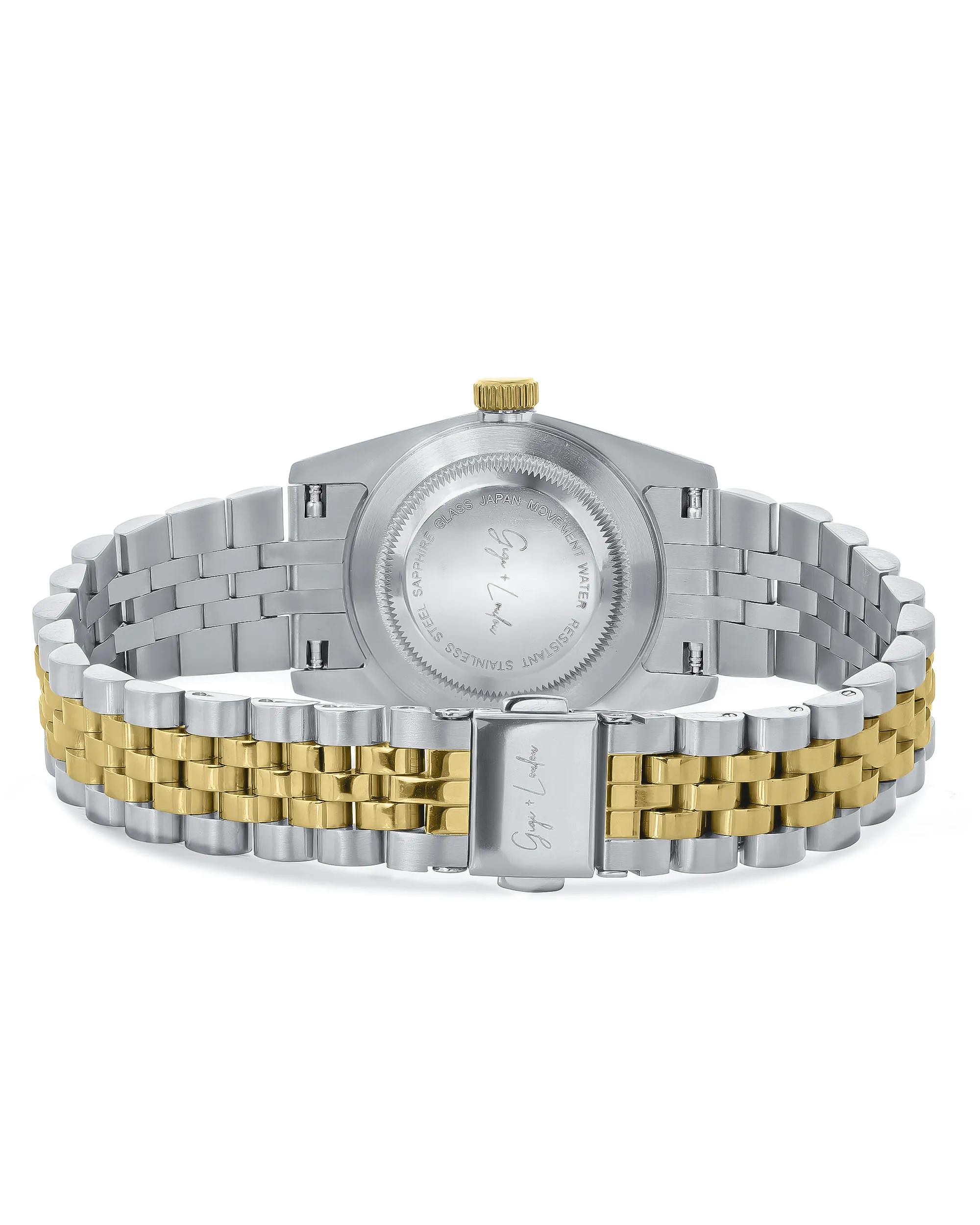 Gigi   Loulou - Two Tone Watch met Pearl Dial