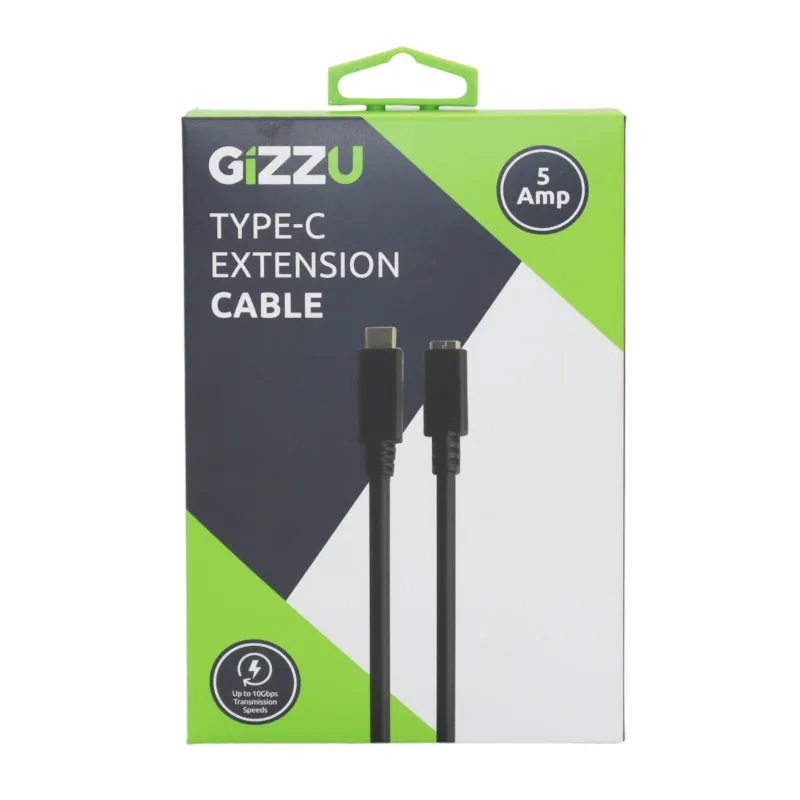 Gizzu Usb-C Extension Male To Female Usb3.1 1M Cable