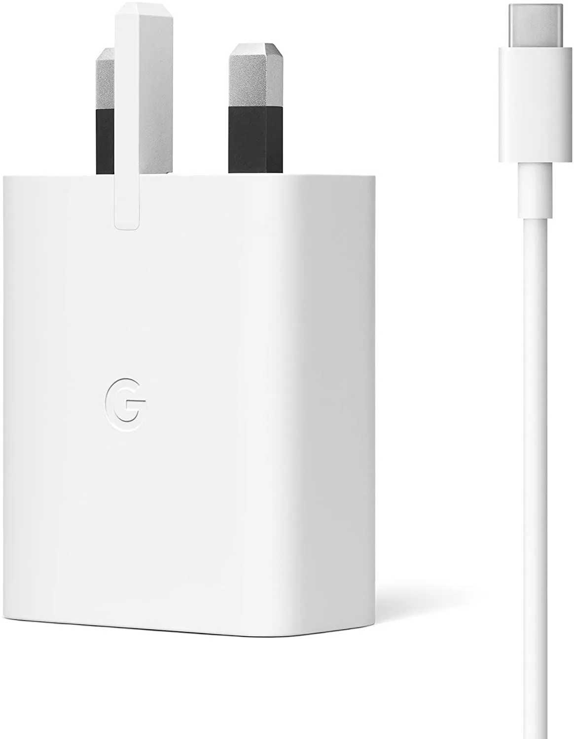 Google 30W USB C Charger with Type C Cable White - GA02275-GB