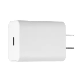 Google (9V/2A) USB-C Wall Charger OEM Travel Adapter - All White (TC G1000/1-US)