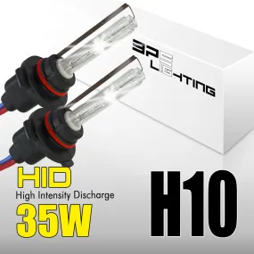 H10 / 9140 / 9145 HID Xenon Bulbs Premium With Ceramic Base 35w