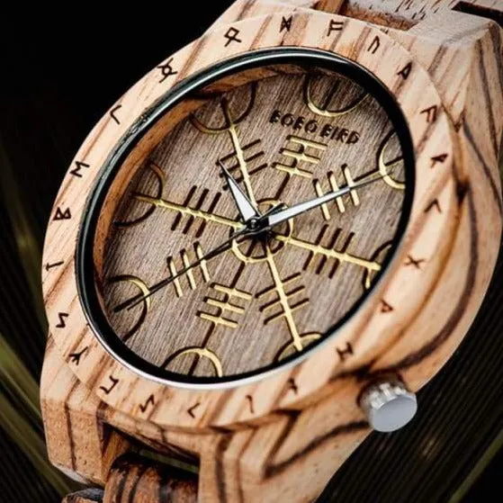 Helm of Awe Wooden Watch