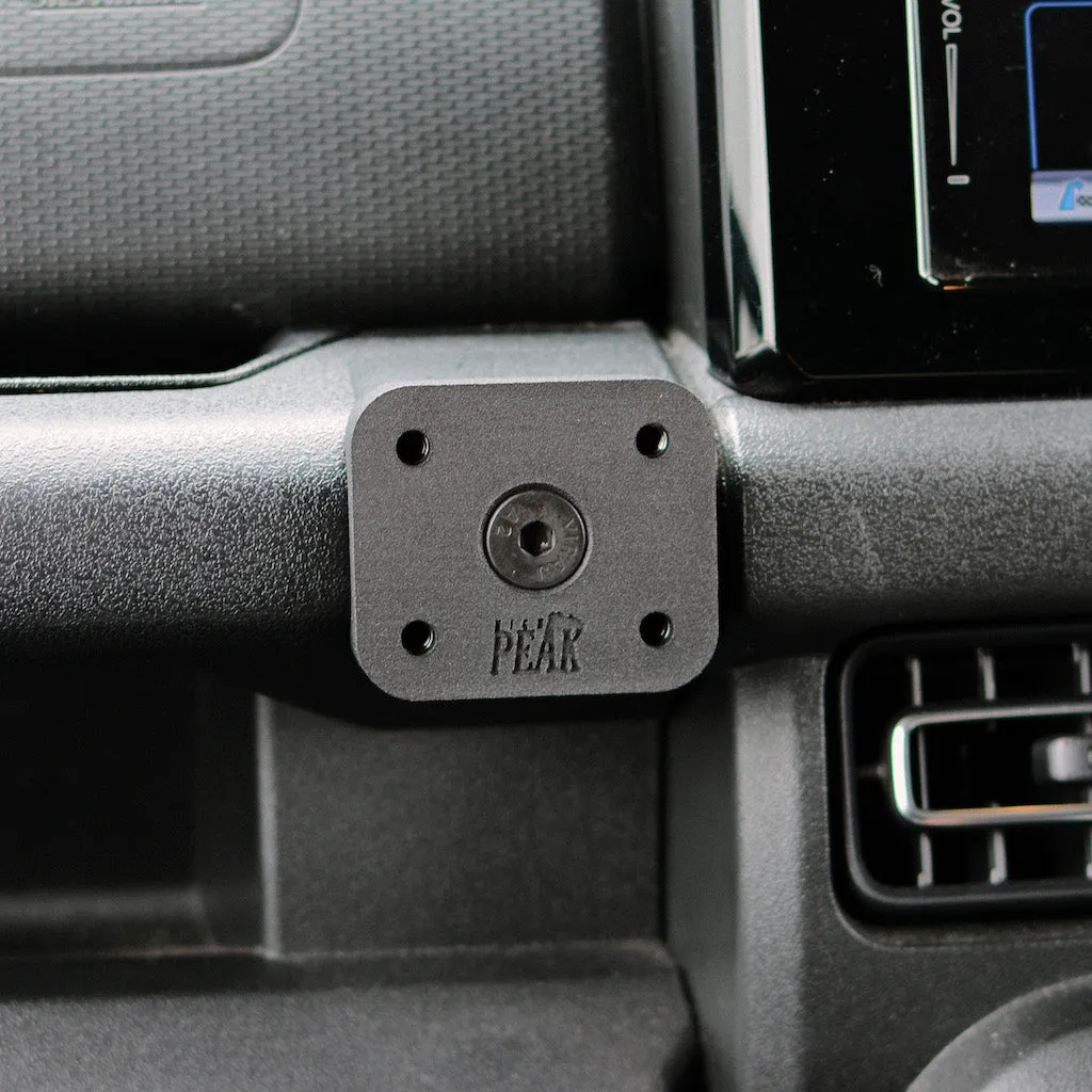 HIGH PEAK Quad Lock-Compatible Phone Mount Bracket - Passenger Side for Suzuki Jimny (2018 )