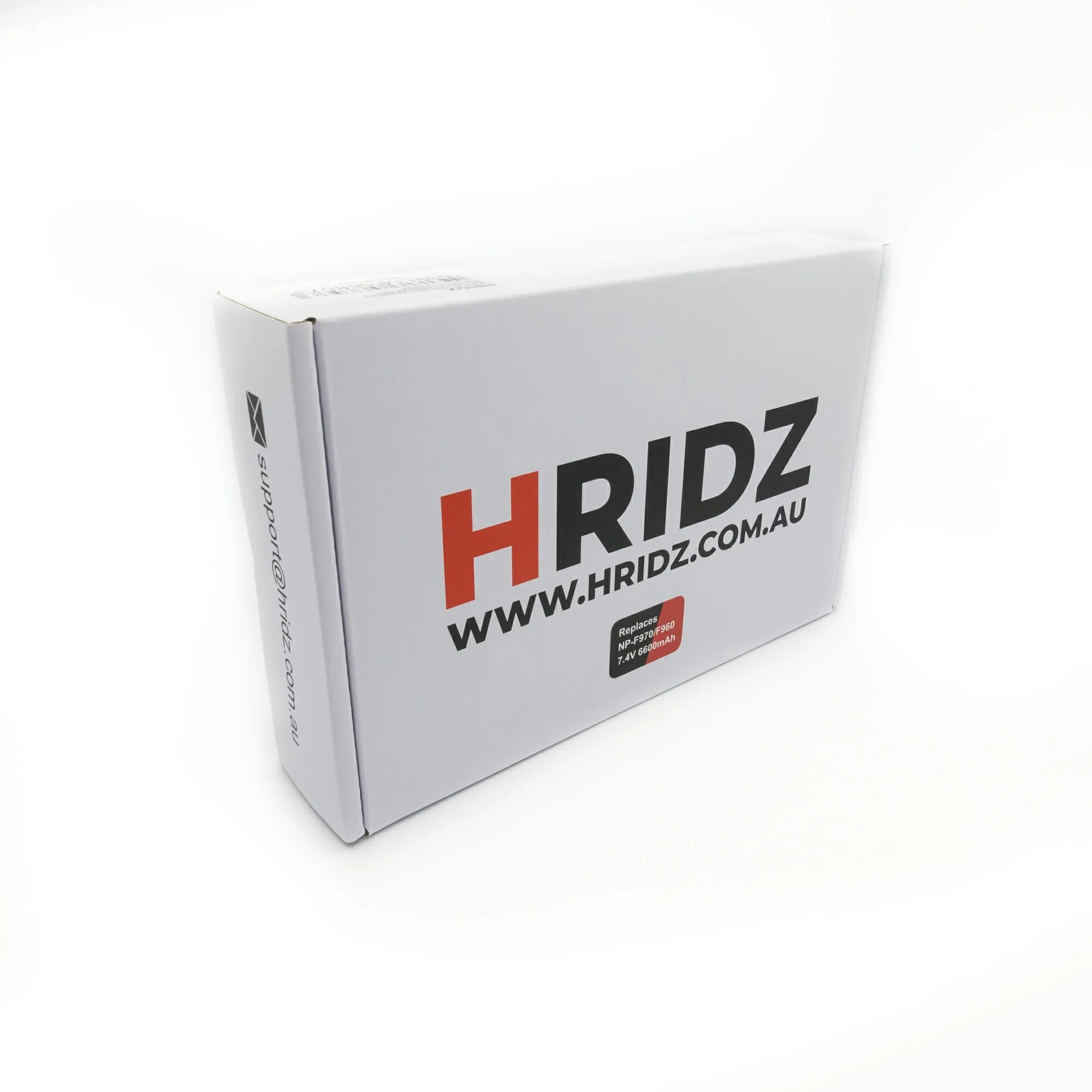 HRIDZ Combo Pack 6600mAh NP-F970 Batteries and Charger set replaces Sony NP-F battery