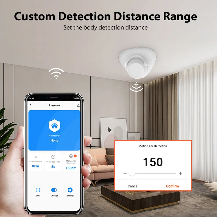 Human presence radar sensor, next level motion sensor